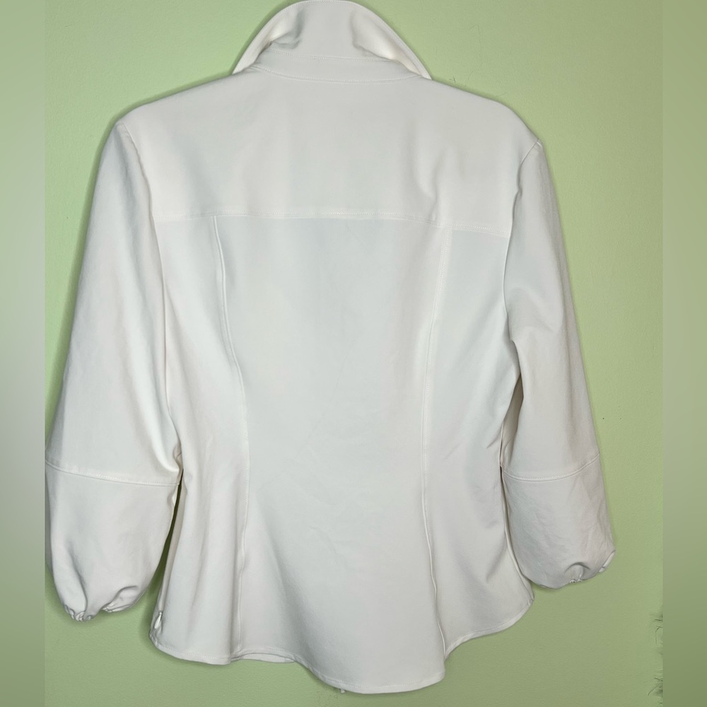 Like new Cinq a Sept Ivory Brit top, Large - Picture 7 of 11
